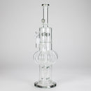 16″ Octopus Recycler Glass Bong – 5MM Thick (C1578) Glass Bong Canadian Distributor Black
