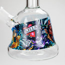 Haze | 8″ Kills Glass Bong – Teal (Mini-N) Glass Bong Canadian Distributor