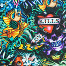 Haze | 8″ Kills Glass Bong – Teal (Mini-N) Glass Bong Canadian Distributor