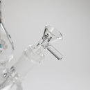 Haze | 9″ Skulls Bubble Glass Bong – Charcoal Black (Mini-P) Glass Bong Canadian Distributor