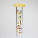 Haze | 9″ Lab Flower Beaker Glass Bong – Jade Yellow (Mini-Q) Glass Bong Canadian Distributor