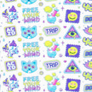 Haze | 9″ 420 Trip Glass Bong – Jade Yellow (Mini-B) Glass Bong Canadian Distributor