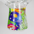 Haze 7″ Aliens Trip Glass Bubbler – Light Blue (Mini-C) Glass Bong Canadian Distributor