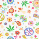 Haze | 4″ Mini Flower Bubble Glass Bong – Charcoal Black (Mini-F) Glass Bong Canadian Distributor