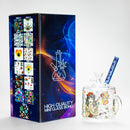 Haze | 6″ Coffee Mug Mini Bubbler – Blue (Mini-G) Glass Bong Canadian Distributor