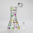 Haze | 7″ Skull Glass Bubbler – Charcoal Black (Mini-H) Glass Bong Canadian Distributor