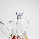 Haze | 8″ Gambling Glass Bubbler – Blue (Mini-I) Glass Bong Canadian Distributor