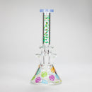 Haze | 8.5″ Colorful Chill Rig – Jade Blue (Mini-K) Glass Bong Canadian Distributor