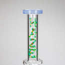 Haze | 8.5″ Colorful Chill Rig – Jade Blue (Mini-K) Glass Bong Canadian Distributor