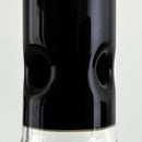 Wellcann | 14" Thickened Base Geometric Gold Beaker Glass Bong Glass Bong Super Supplys Inc