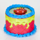 O 2.5" Cake-Shaped Metal Grinder 4-Layer (Box of 6)