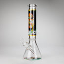 Z14" BM Design Glass Bong – 7mm Thick with Ice Catcher Glass Bong 777 Smoke