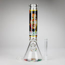 Z14" BM Design Glass Bong – 7mm Thick with Ice Catcher Glass Bong 777 Smoke