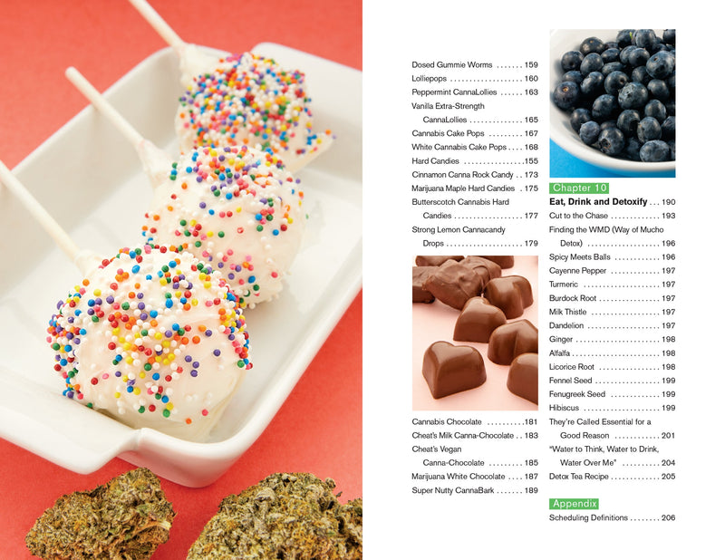 The Marijuana Chef Cookbook Book Green Candy Press