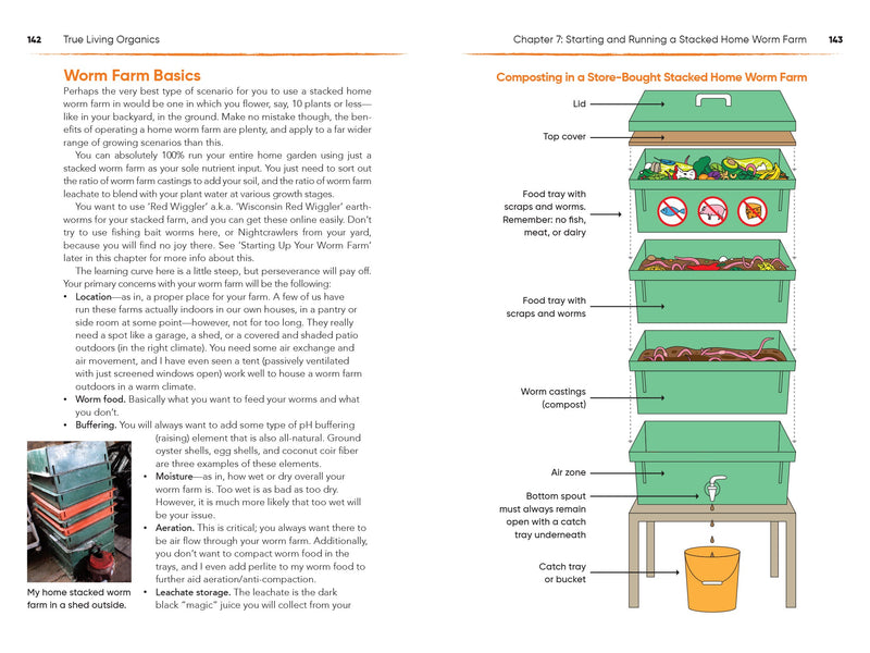 True Living Organics, Druid's Edition Book Green Candy Press