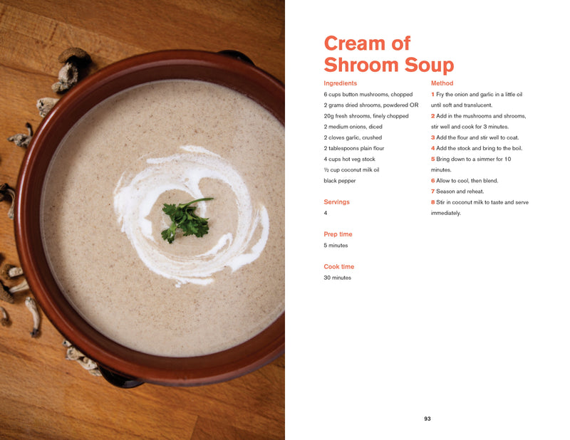 The Psilocybin Chef Cookbook Book Green Candy Press