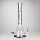 Wellcan | 15" 7mm Psychedelic Thickened Beaker Glass Bong Glass Bong Super Supplys Inc