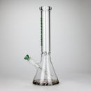 Wellcan | 15" 7mm Psychedelic Thickened Beaker Glass Bong Glass Bong Super Supplys Inc