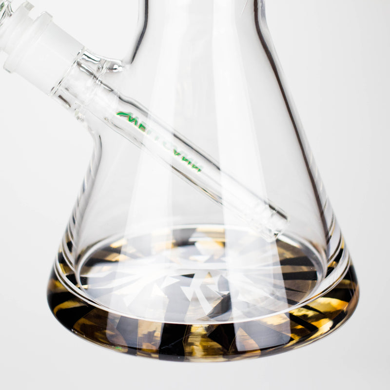 Wellcan | 15" 7mm Psychedelic Thickened Beaker Glass Bong Glass Bong Super Supplys Inc