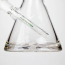 Wellcan | 15" 7mm Psychedelic Thickened Beaker Glass Bong Glass Bong Super Supplys Inc