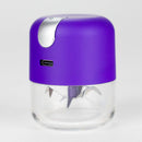 Electric Metal Grinder with USB Charging Cable – Portable, Powerful, and Easy to Use Electronic Grinder 777 Smoke Purple