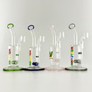 Wellcann | 9.5" Inline Rig with Quartz Banger Glass Rig Super Supplys Inc