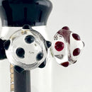 Dank | 8" Mushroom Pendent Glass Bong Glass Bong Super Supplys Inc