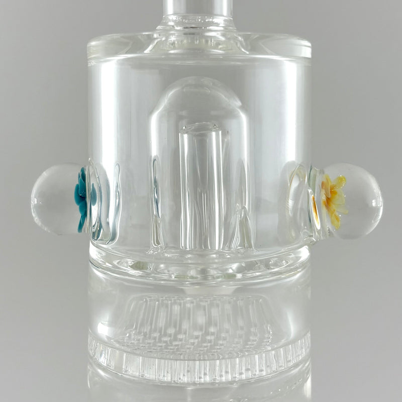 10" Double Layer Honeycomb Perc Glass Bong Super Supplys Inc