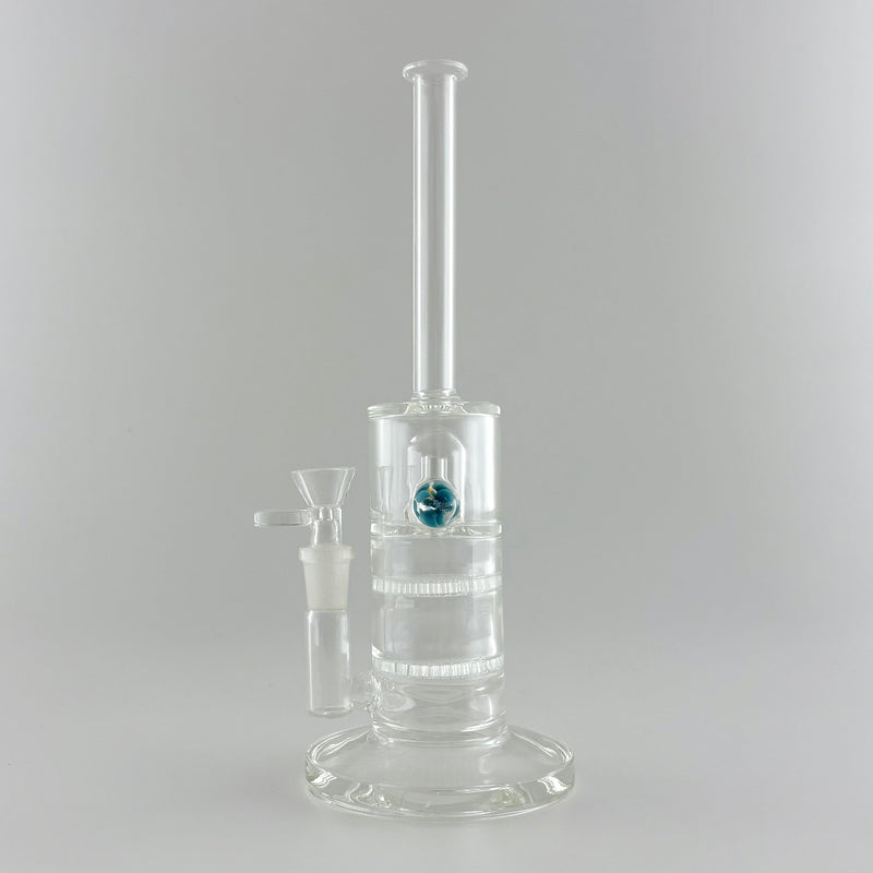 10" Double Layer Honeycomb Perc Glass Bong Super Supplys Inc