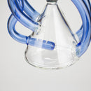 8" Color Accented Recycle Oil Glass Bong Glass Bong 777 Smoke