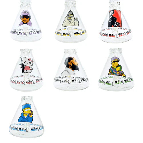 Mafia Glass | Character-Themed Beaker Bongs – Mafia Glass Collection Glass Bong ONE