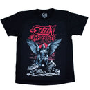 Ozzy Osbourne | “Angel Wings” Short Sleeve Men’s Black T-Shirt – Officially Licensed Rock Band Tee Short Sleeve Philcos