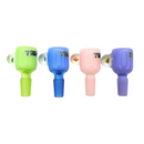 Trippy Glass Bong Bowl with Flower Implosion – Assorted Colours Bowl · Banger · Oil Burner Small Biz Distributors