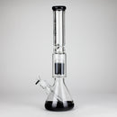 Genie | 17.5" 10-Arm 9mm Colored Bottom Glass Bong [GE4180] Glass Bong ONE