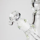 Genie | 19.5" 9mm Curved Shaft Glass Beaker Bong [F7-002-1] Glass Bong ONE