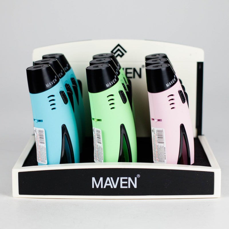 O MAVEN | RAZOR Pocket Torch lighter Display of 9