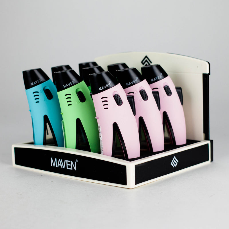 O MAVEN | RAZOR Pocket Torch lighter Display of 9