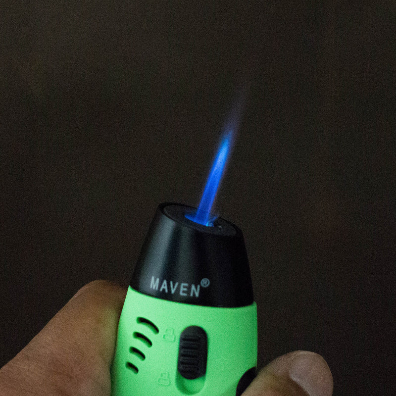 O MAVEN | RAZOR Pocket Torch lighter Display of 9