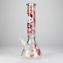 14" PK Cartoon Glow In The Dark 9mm Glass Bong [PIP863] Glass Bong NIBO Distribution Design E