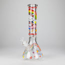 14" PK Cartoon Glow In The Dark 9mm Glass Bong [PIP863] Glass Bong NIBO Distribution Design F