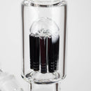 Genie | 17.5" 10-Arm 9mm Colored Bottom Glass Bong [GE4180] Glass Bong ONE