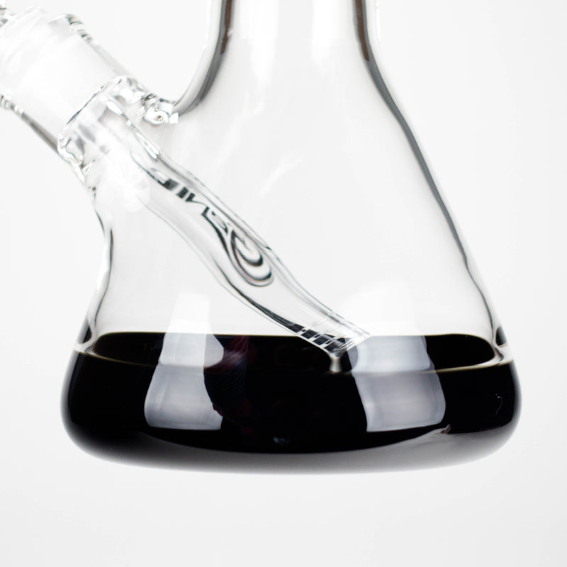 O Genie | 17.5" 10-Arm 9mm Colored Bottom Glass Bong [GE4180]