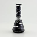 6" Glass Water Pipe – 10 Assorted Colours Glass Bong Super Supplys Inc Black