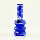 6" Glass Water Pipe – 10 Assorted Colours Glass Bong Super Supplys Inc Blue