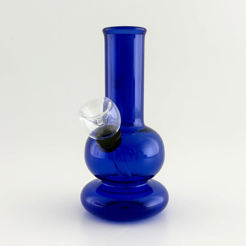 5" Colour Water Pipe - 10 Assorted Colours Glass Bong Super Supplys Inc Navy Blue