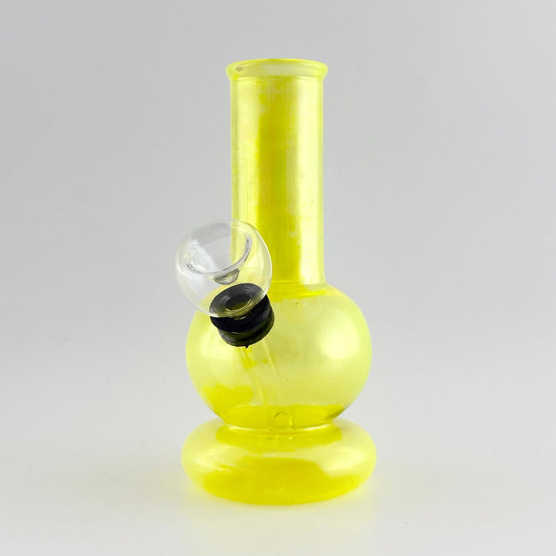 5" Colour Water Pipe - 10 Assorted Colours Glass Bong Super Supplys Inc Yellow
