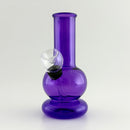 5" Colour Water Pipe - 10 Assorted Colours Glass Bong Super Supplys Inc Purple