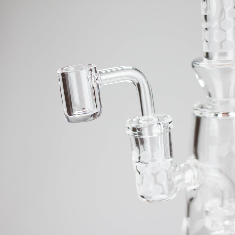 O 7" BEE HEX ETCHED CAPSULE RIG