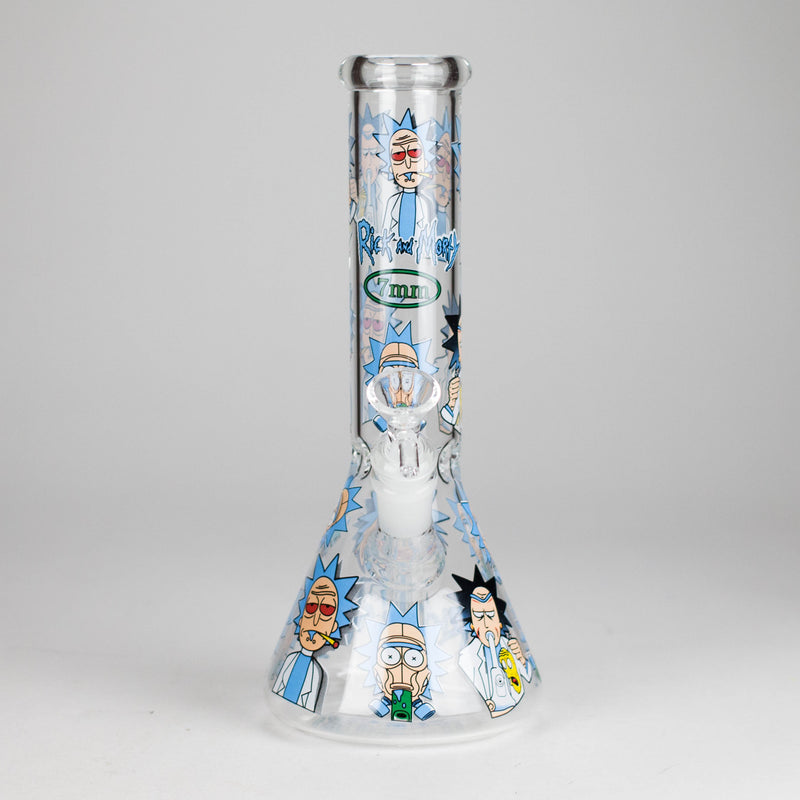 O 10" Cartoon Glass Bong – Fun & Functional Smoking Piece
