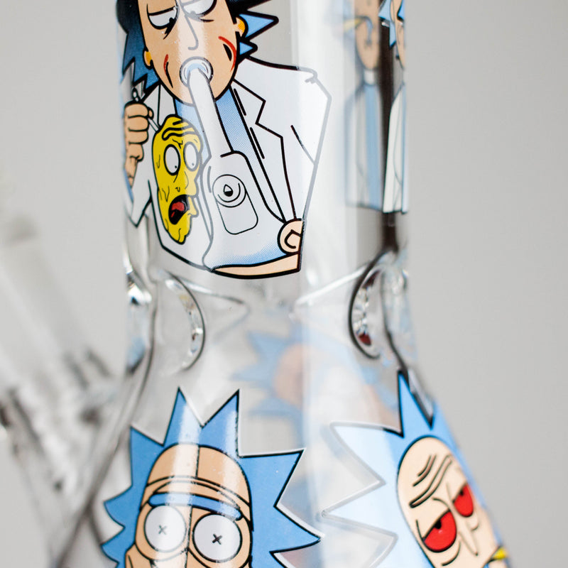 O 10" Cartoon Glass Bong – Fun & Functional Smoking Piece